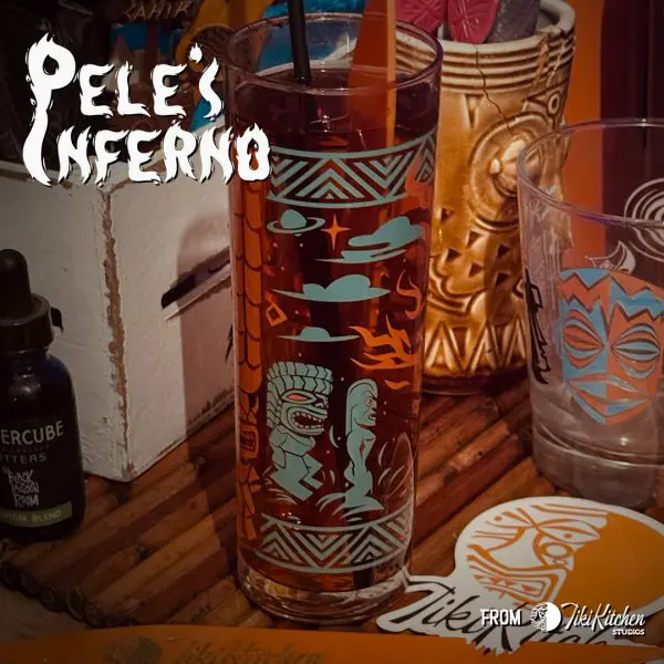 Pele’s Inferno Highball Glass - Image 3