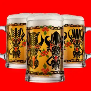 Merry Krampsmas Beer Stein