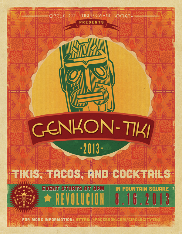 GenKon-Tiki: August 16th 2013 at Revolucion